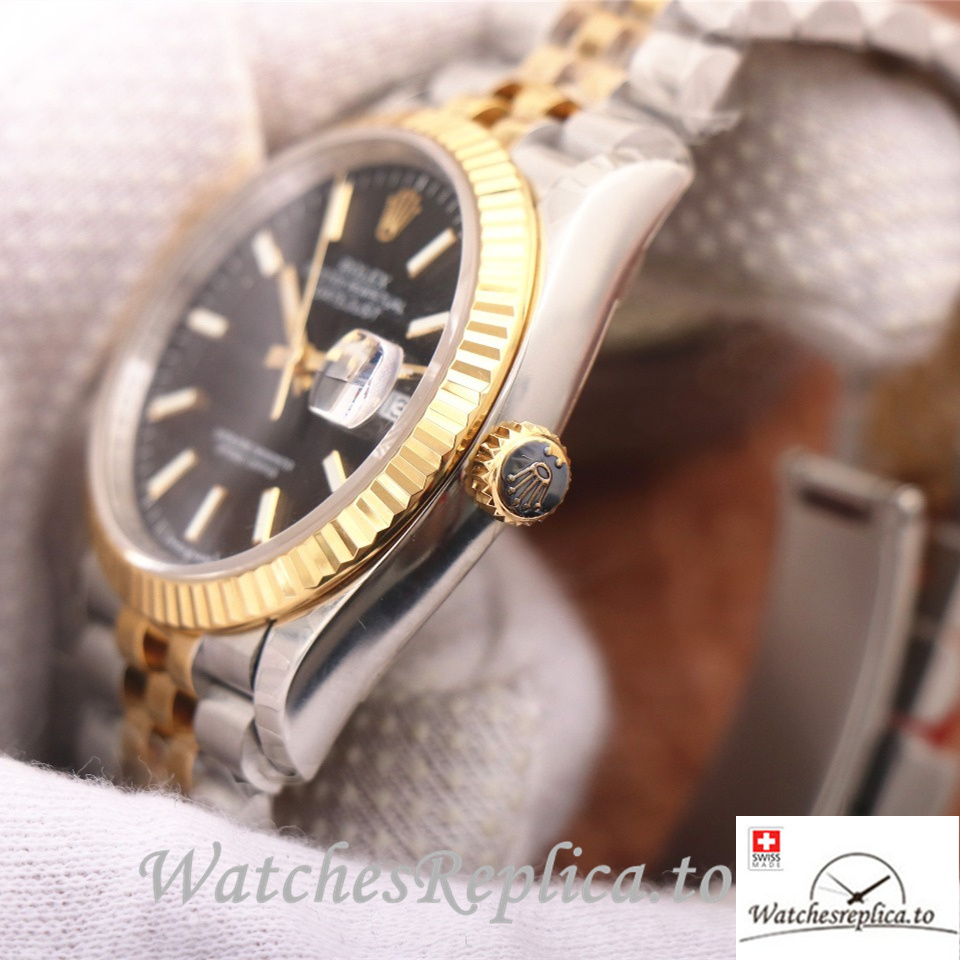 Swiss Rolex Datejust Replica 126233 Stainless steel strap 36MM - WatchesReplica.is