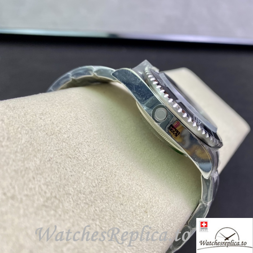 Swiss Rolex Sea Dweller Replica Stainless steel strap 40MM Black Dial - WatchesReplica.is