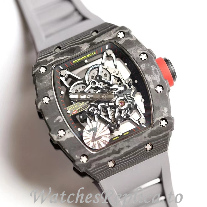 Richard Mille Replica RM35-02 Rubber strap 50MM - WatchesReplica.is