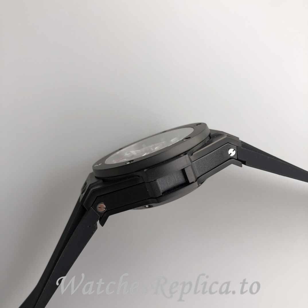 Hublot Replica Big Bang Gypsophila Chronograph v2 Rubber strap 45MM - WatchesReplica.is