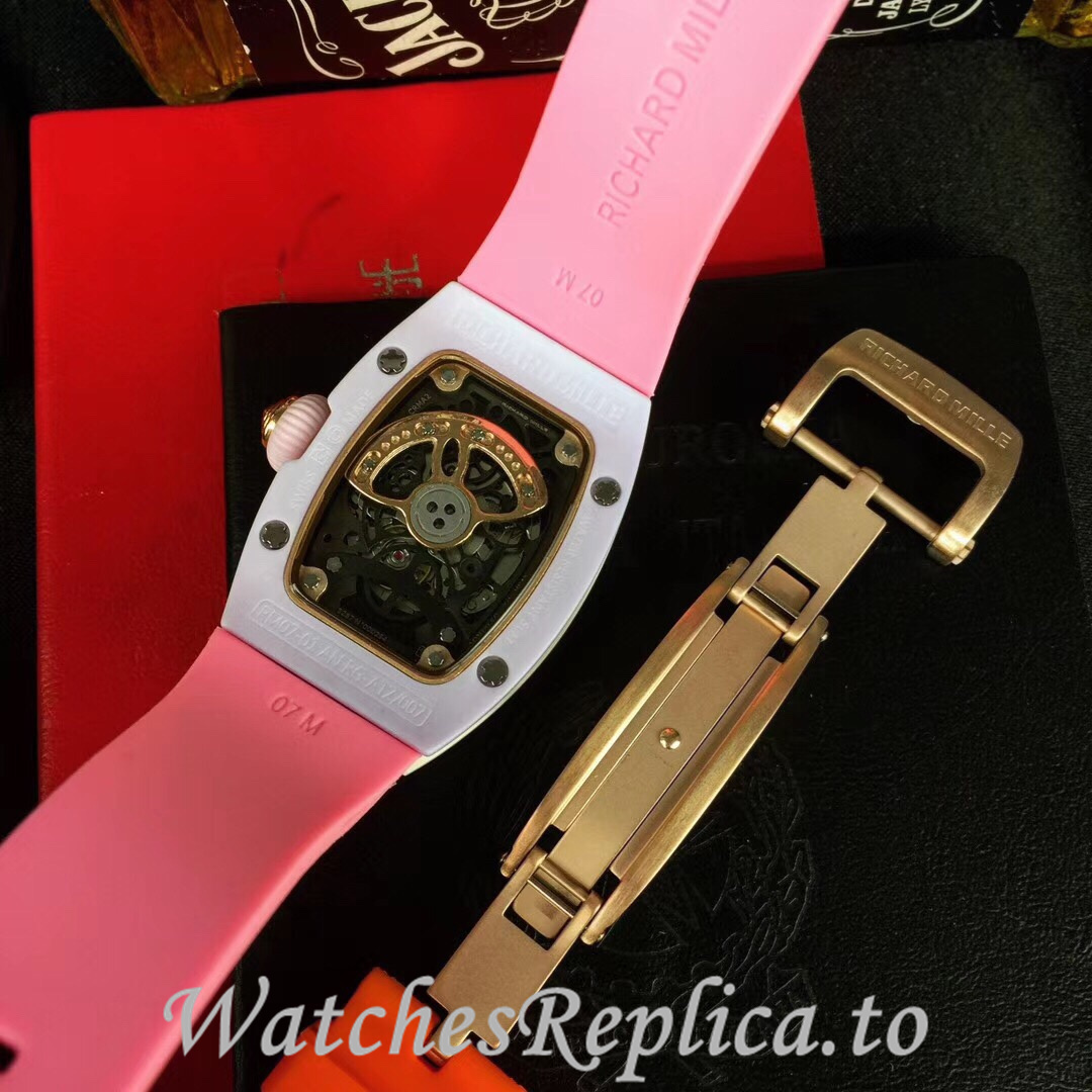 Richard Mille Replica RM-07 Rubber strap 50MM - WatchesReplica.is