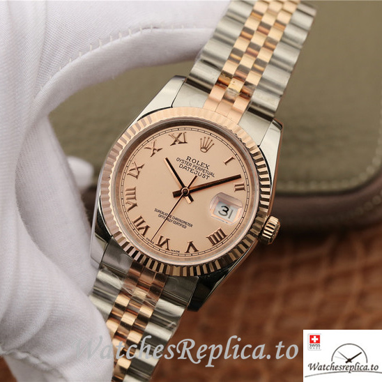 Swiss Rolex Datejust Replica 116231 Stainless steel strap 36MM - WatchesReplica.is