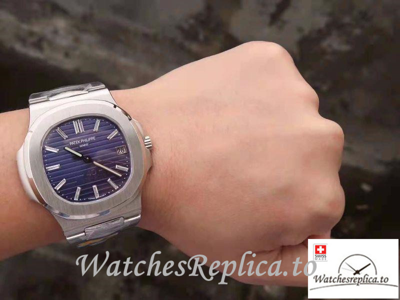 Swiss Patek Philippe Nautilus Replica 5711/1P Stick Markers 40MM - WatchesReplica.is