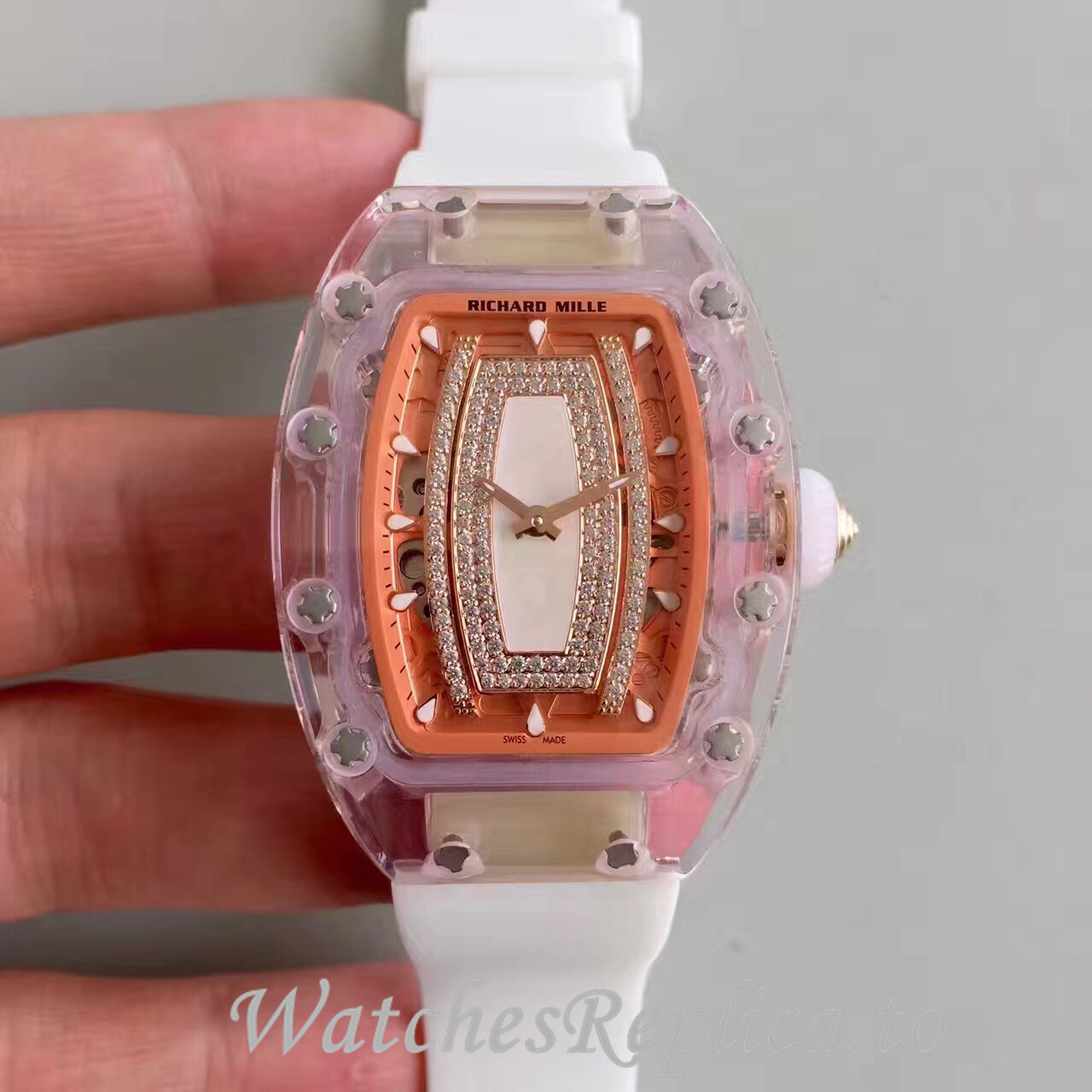 Richard Mille Replica RM07-02 Rubber strap 45MM - WatchesReplica.is