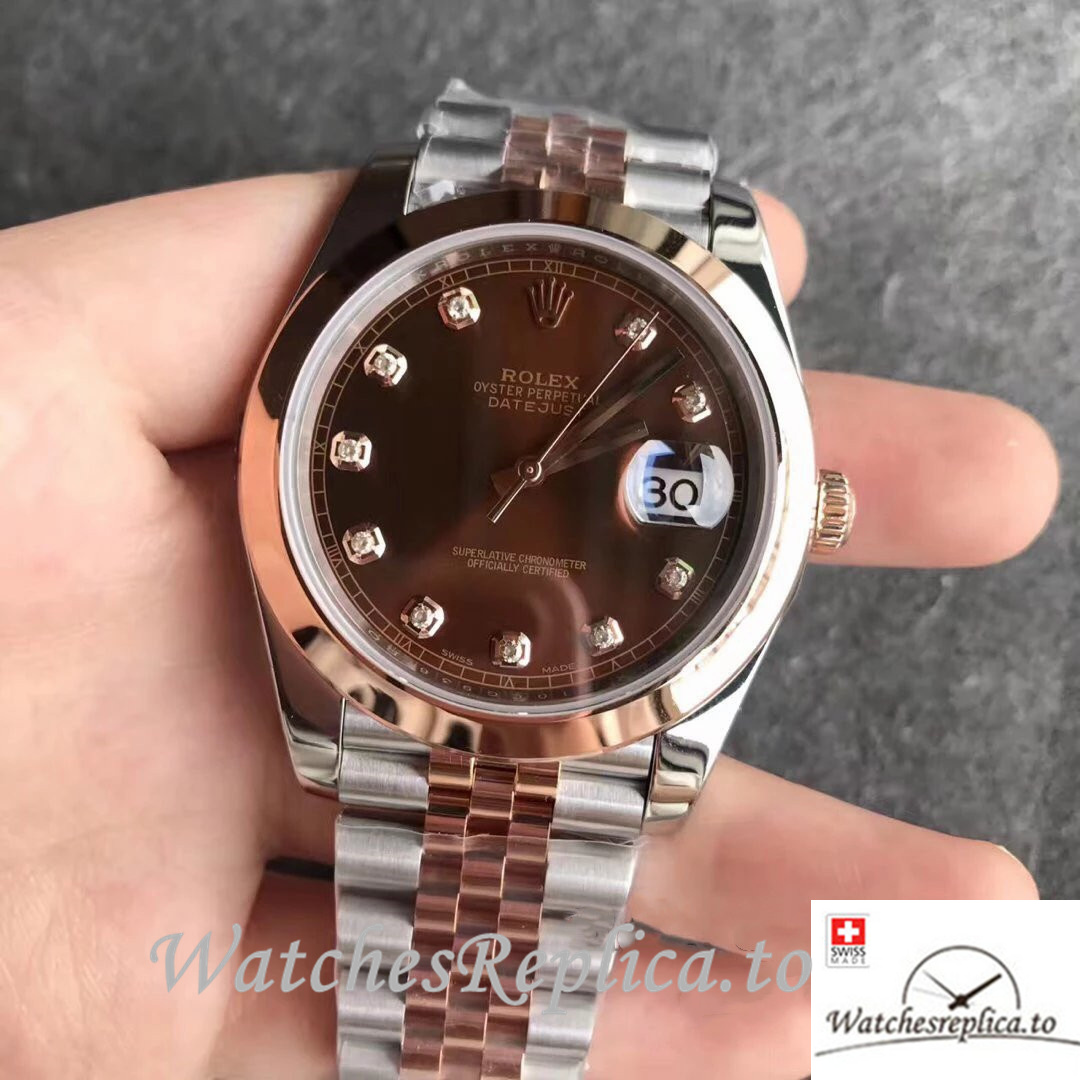 Swiss Rolex Datejust Replica 126301 Stainless steel strap 41MM - WatchesReplica.is
