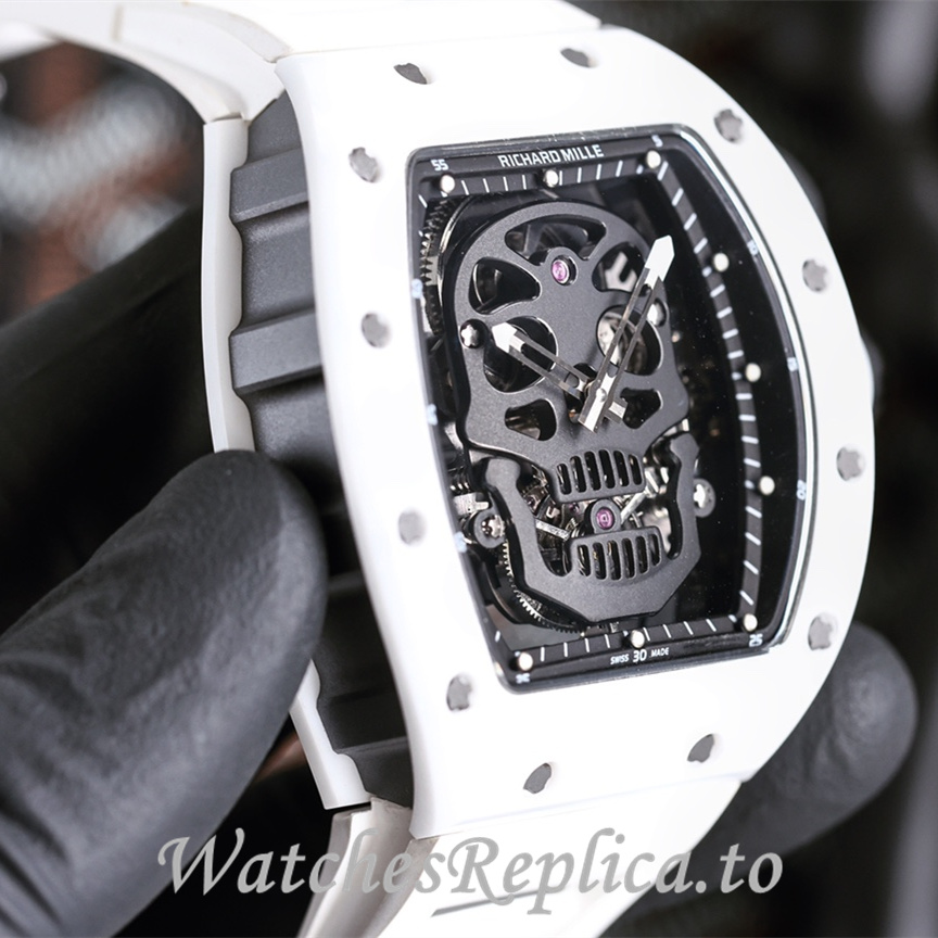 Richard Mille Replica RM052 Rubber strap 50MM - WatchesReplica.is
