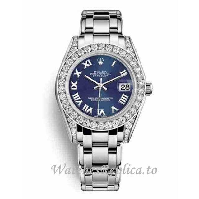Replica Rolex Pearlmaster m81159-0055 36MM - WatchesReplica.is