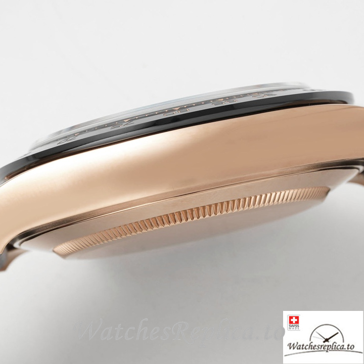 Swiss Rolex Daytona Replica Rubber strap 40MM Black Dial Diamonds Marks - WatchesReplica.is