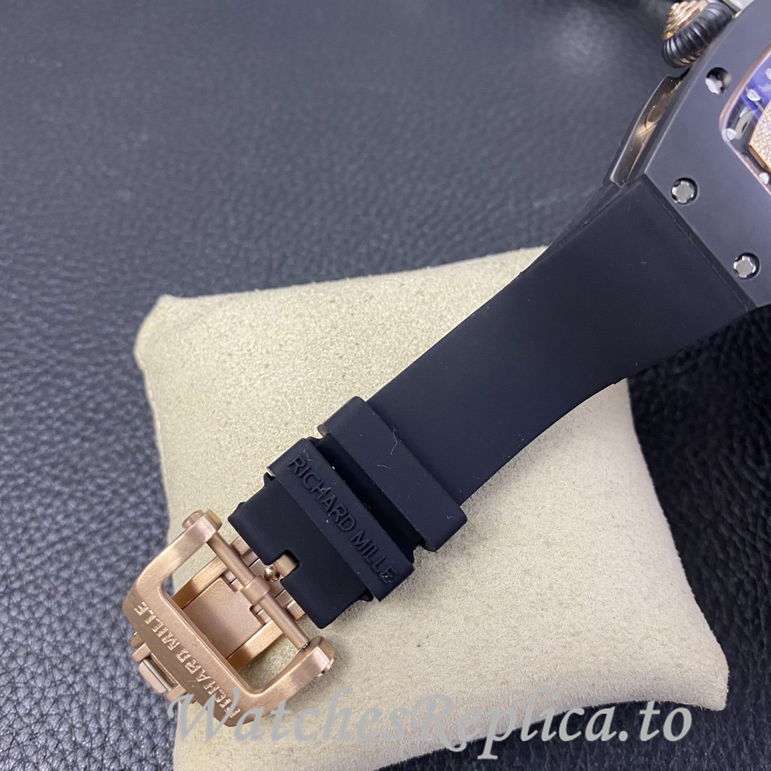 Richard Mille Replica RM037 Rubber strap 45MM - WatchesReplica.is