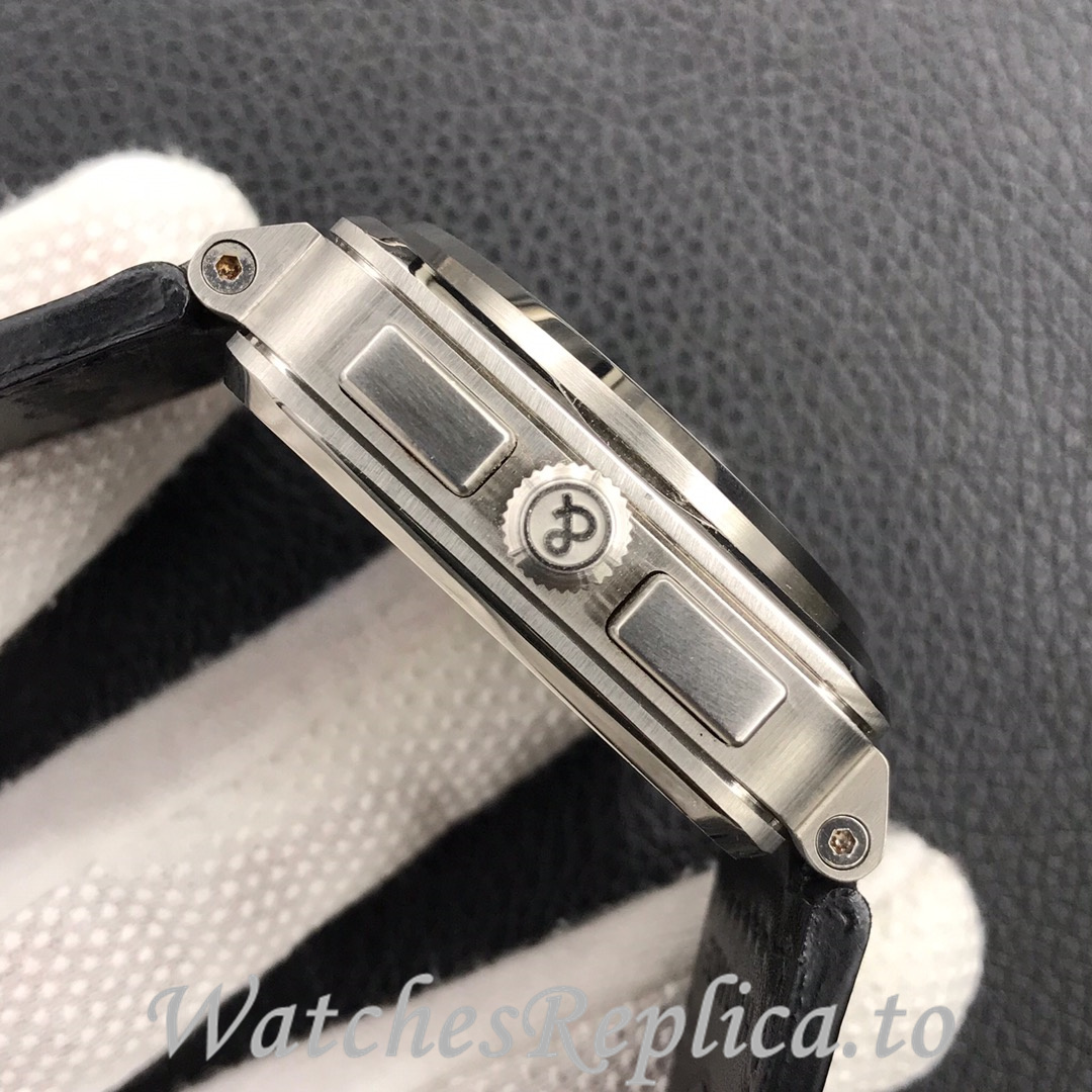 Bell Ross Replica BR 03 BR03-94 Leather strap 42MM - WatchesReplica.is