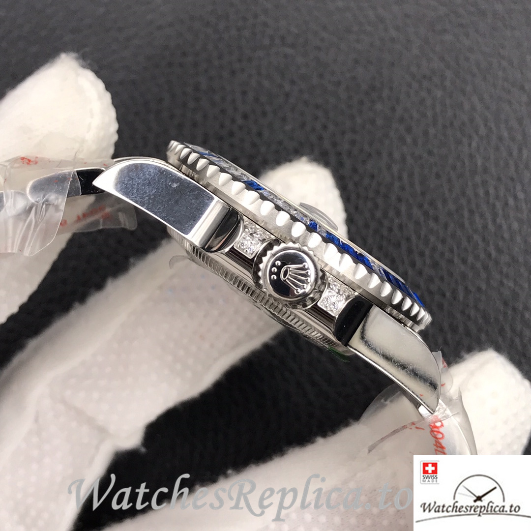Swiss Rolex GMT-Master Replica 116759 Stainless steel strap 40MM - WatchesReplica.is