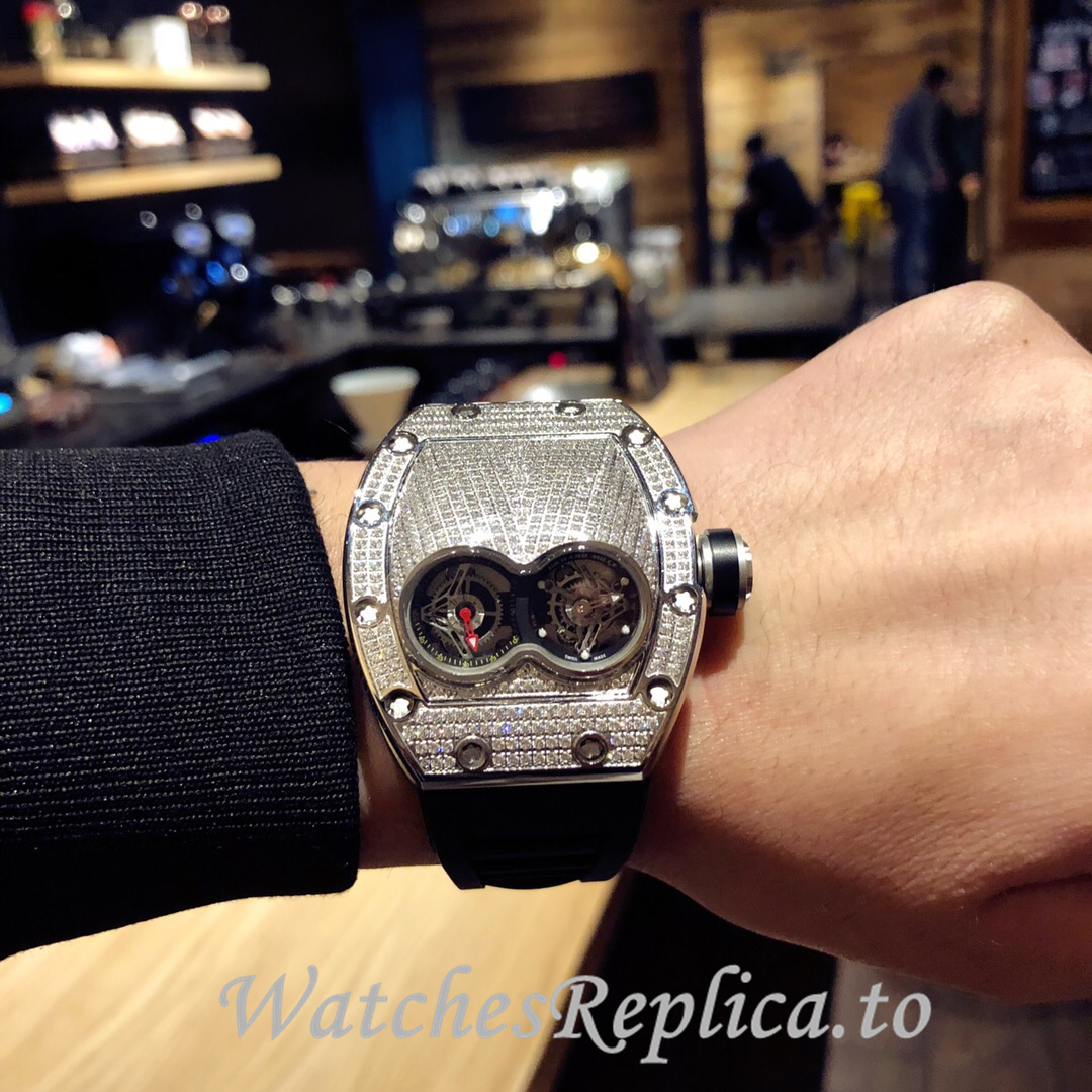 Richard Mille Replica RM-053 Rubber strap 48MM - WatchesReplica.is