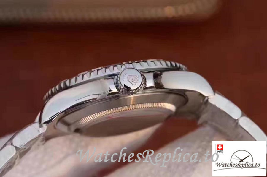 Swiss Rolex Yacht Master Replica 116622 003 Silver Strap 40MM - WatchesReplica.is