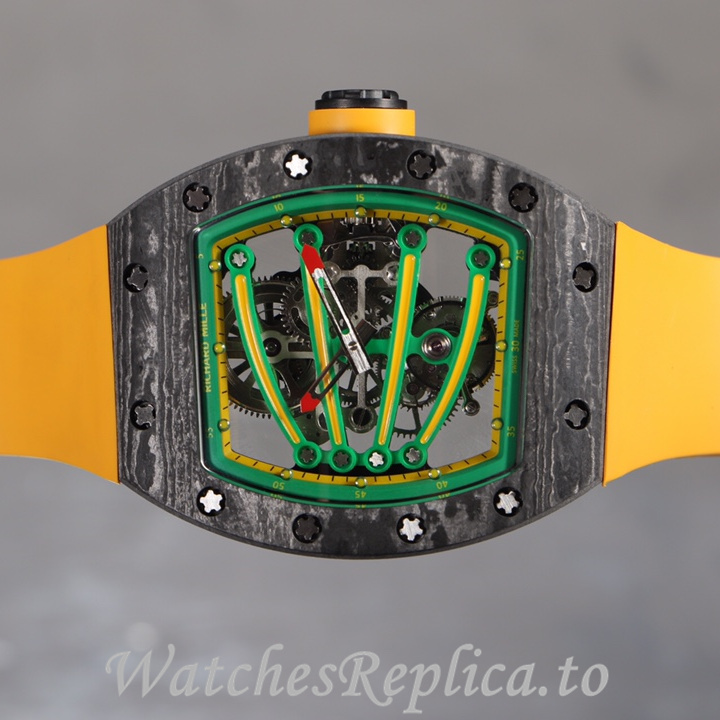 Richard Mille Replica RM59-01 Rubber strap 51MM - WatchesReplica.is