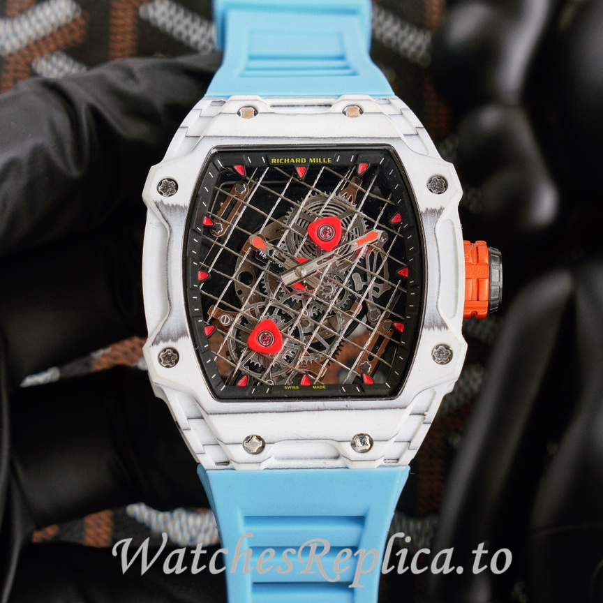 Richard Mille Replica RM27 04 Rubber strap 47.25x38.4MM - WatchesReplica.is