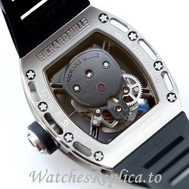 Richard Mille Replica RM052 Rubber strap 50MM - WatchesReplica.is