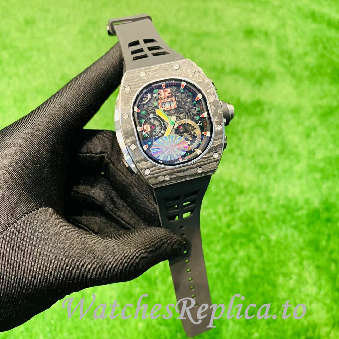 Richard Mille Replica RM62-01 Rubber strap 50MM - WatchesReplica.is