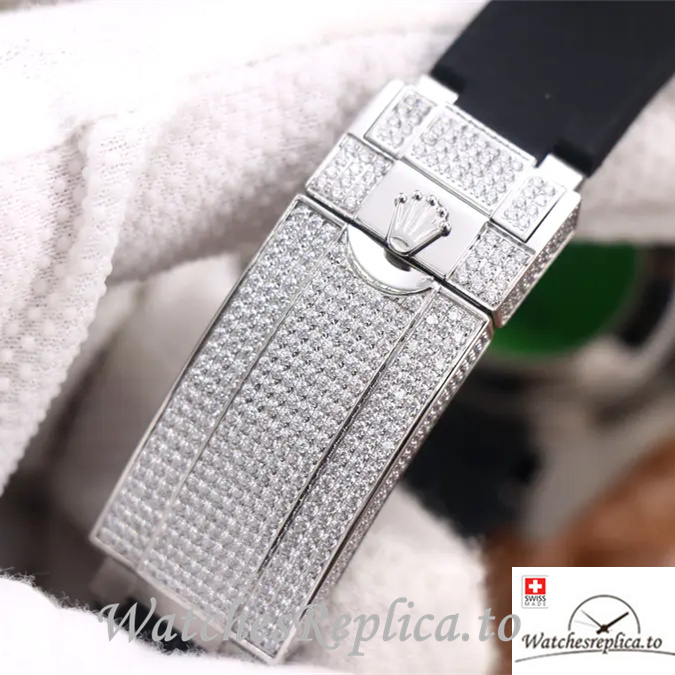 Swiss Rolex Submariner Replica Rubber strap 40MM - WatchesReplica.is