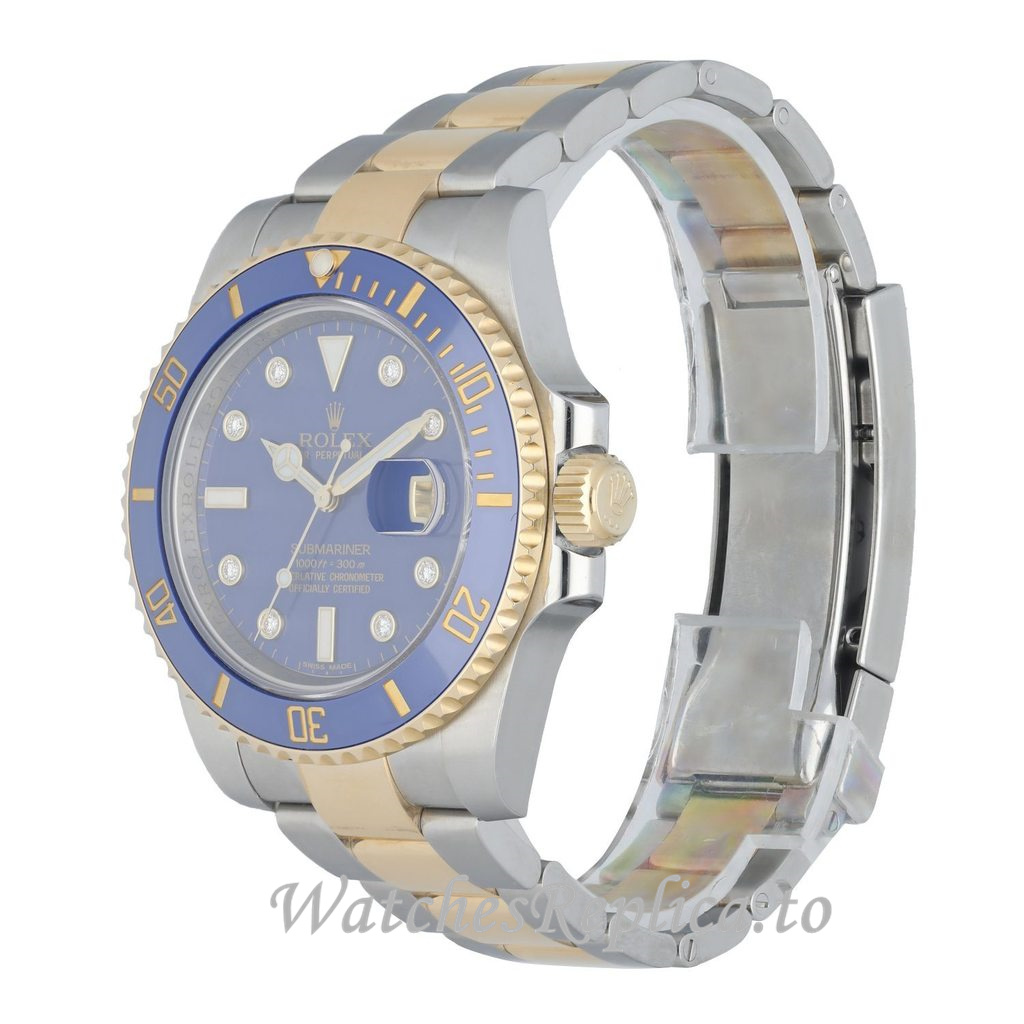 Replica Rolex Submariner 116613 LB dia 40MM - WatchesReplica.is