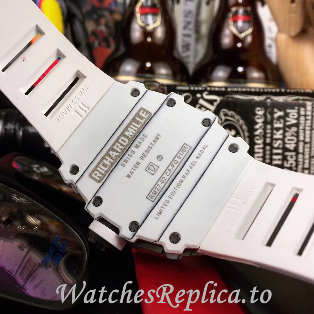 Richard Mille Replica RM27-01 Rubber strap 50MM - WatchesReplica.is