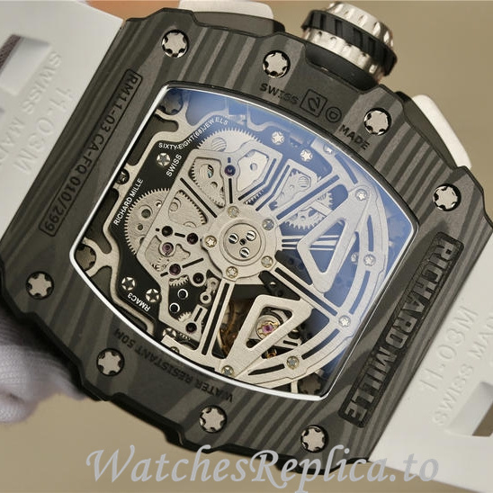 Richard Mille Replica RM11-03 Rubber strap 50MM - WatchesReplica.is