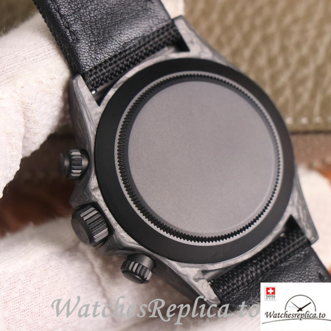 Swiss Rolex Daytona Replica Canvas strap 40MM - WatchesReplica.is