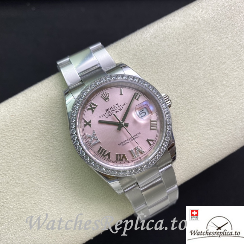 Swiss Rolex Datejust Replica 126233 Stainless steel strap 36MM - WatchesReplica.is