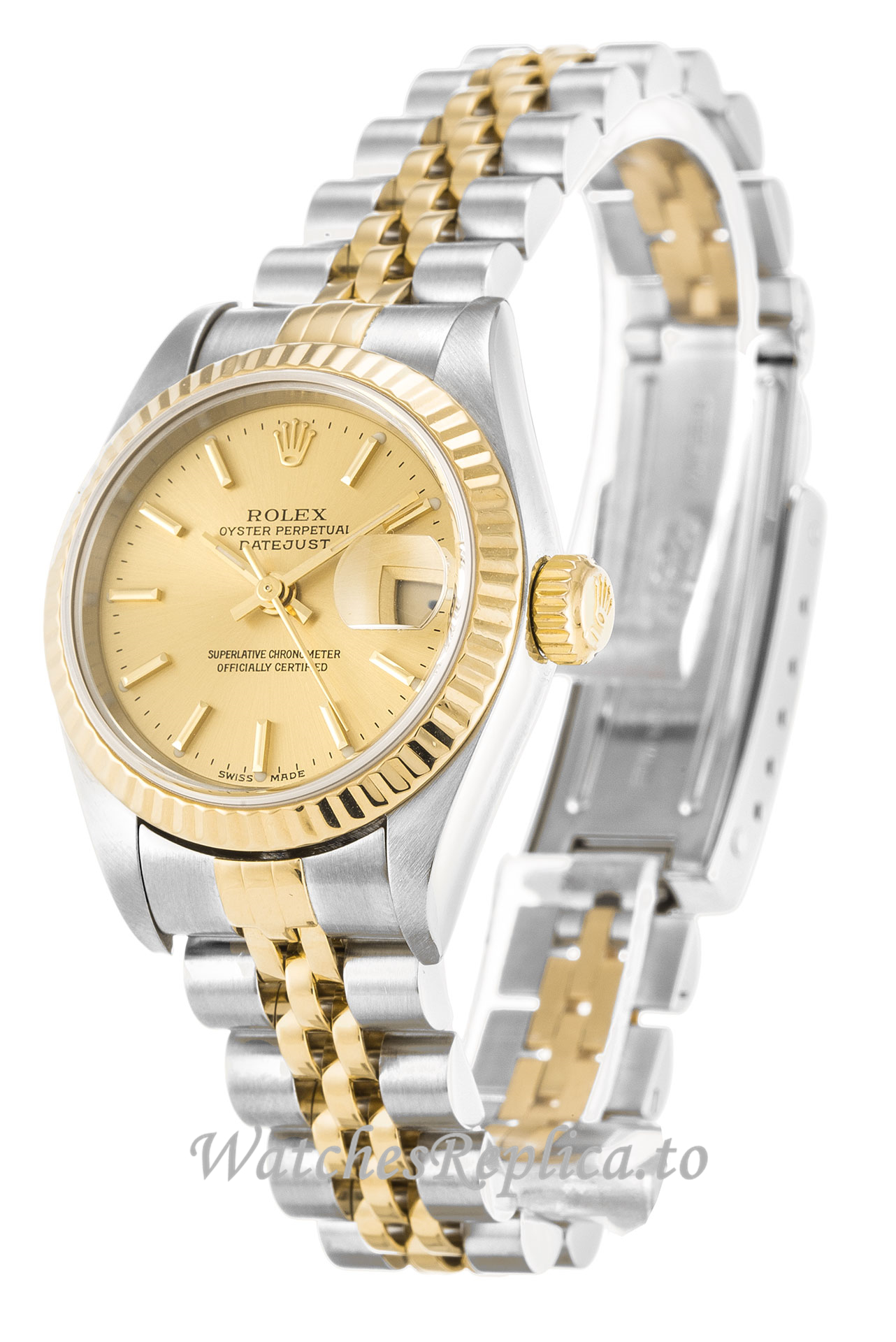 Rolex Datejust Lady Champagne Dial 79173 - WatchesReplica.is