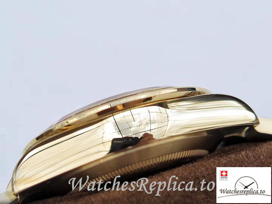 Swiss Rolex Daytona Cosmograph Rainbow Replica 116589 Gold Strap 40MM - WatchesReplica.is