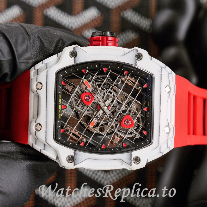 Richard Mille Replica RM27-04 Rubber strap 47.25x38.4MM - WatchesReplica.is