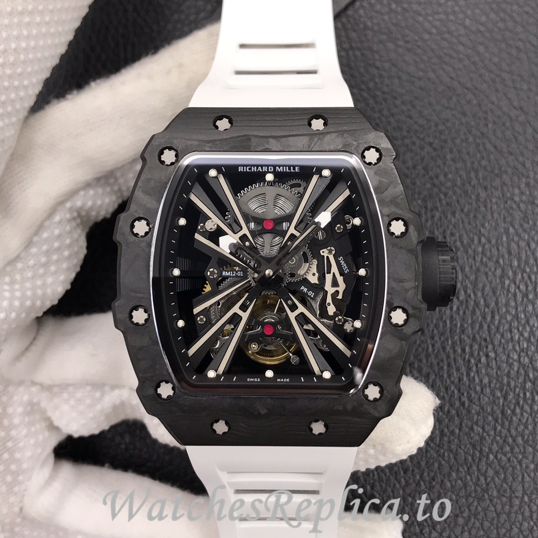 Richard Mille Replica RM12-01 Rubber strap 50MM - WatchesReplica.is