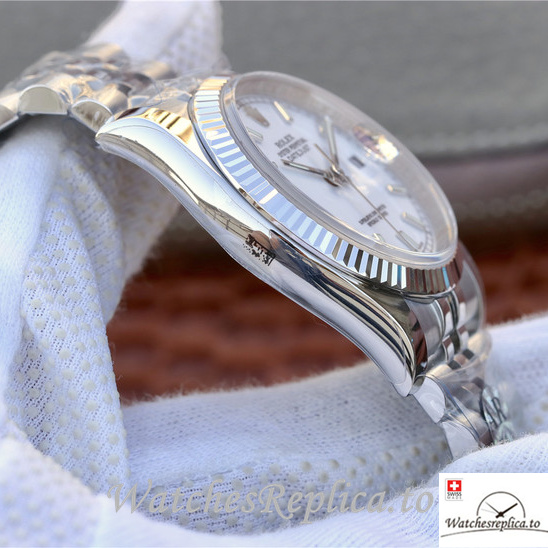 Swiss Rolex Datejust 116200-63600 Stainless steel strap 36MM - WatchesReplica.is