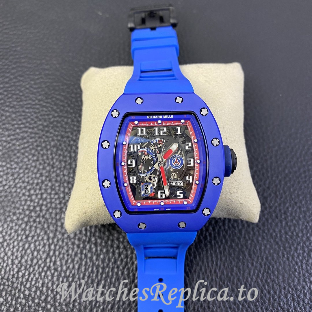 Richard Mille Replica RM030 Rubber strap 50MM - WatchesReplica.is
