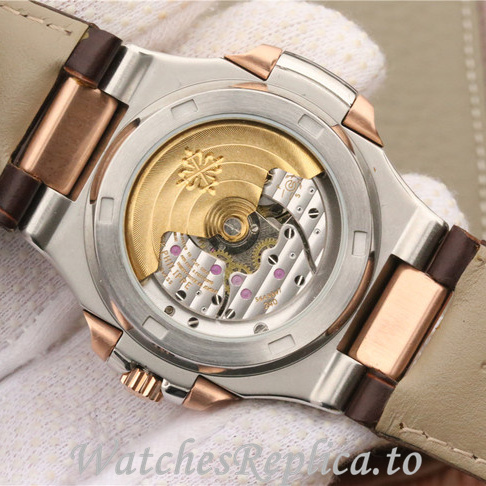 Patek Philippe Replica Nautilus 5712 Leather strap 40MM - WatchesReplica.is