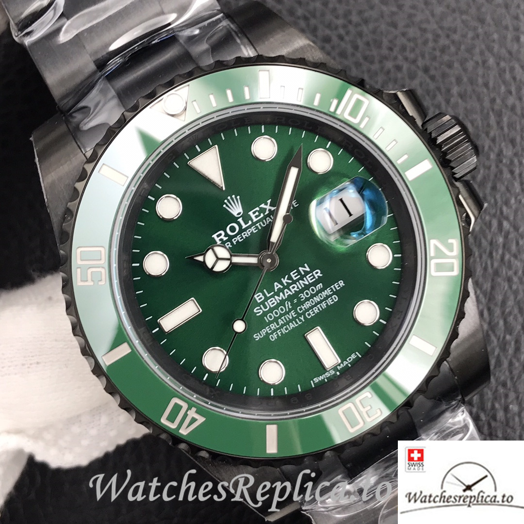Swiss Rolex Submariner Replica 116610LN Stainless steel strap 40MM - WatchesReplica.is