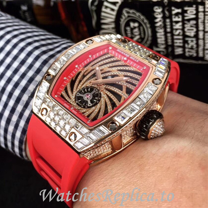 Richard Mille Replica RM51-2 Rubber strap 50MM - WatchesReplica.is