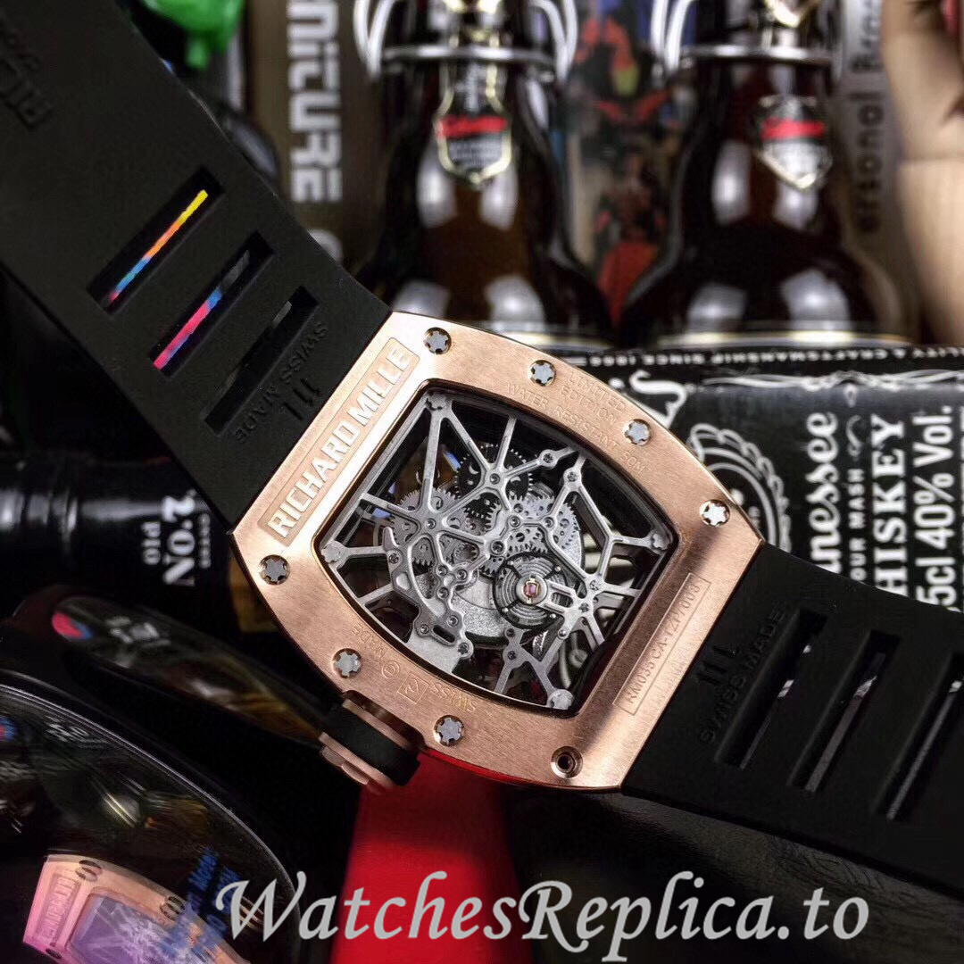Richard Mille Replica RM035-AMERICA5 Rubber strap 50MM - WatchesReplica.is