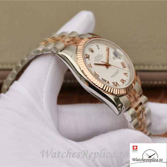 Swiss Rolex Datejust Replica 116231-0084 Stainless steel strap 36MM - WatchesReplica.is
