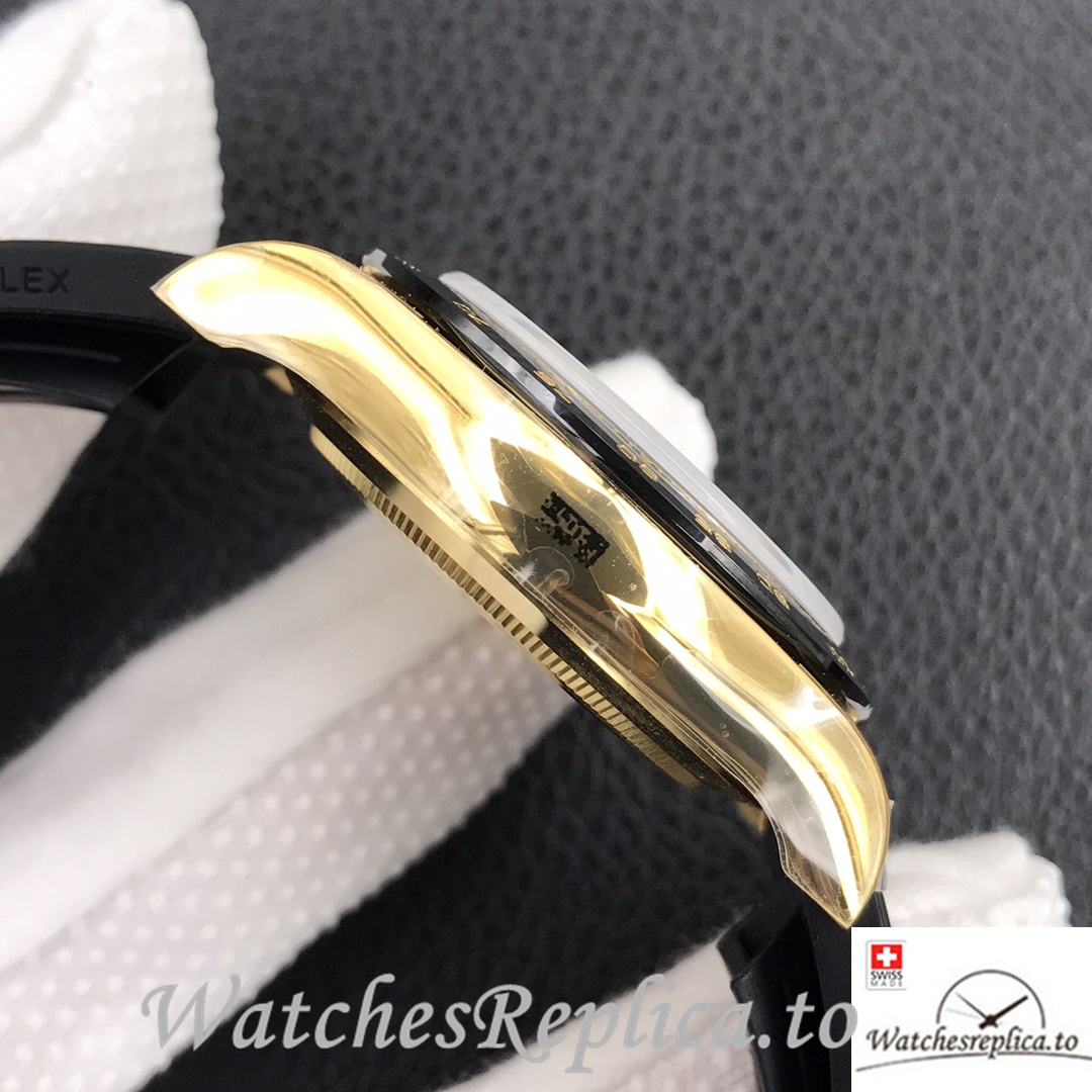 Swiss Rolex Daytona Replica 116518LN Rubber strap 40MM - WatchesReplica.is