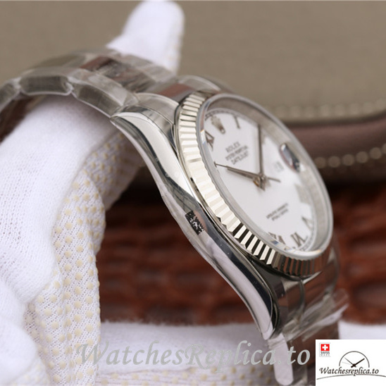 Swiss Rolex Datejust 116234-0090 Stainless steel strap 36MM - WatchesReplica.is