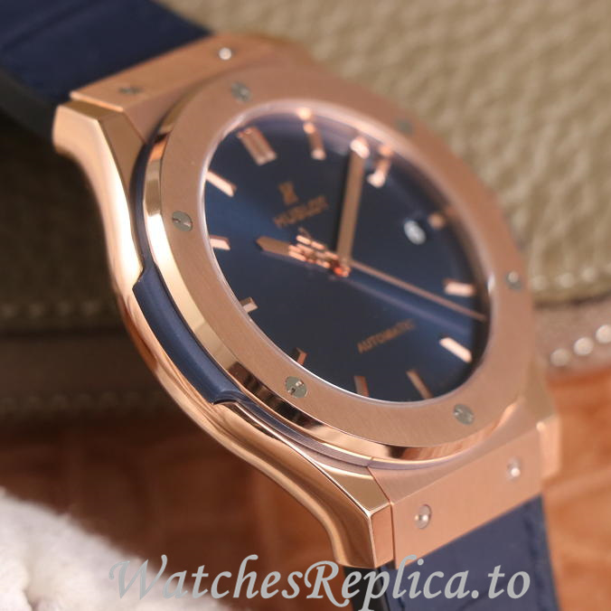 Hublot Replica Classic Fusion Series Leather strap 45MM - WatchesReplica.is