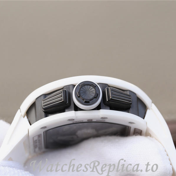 Richard Mille Replica RM011 Rubber strap 50MM - WatchesReplica.is