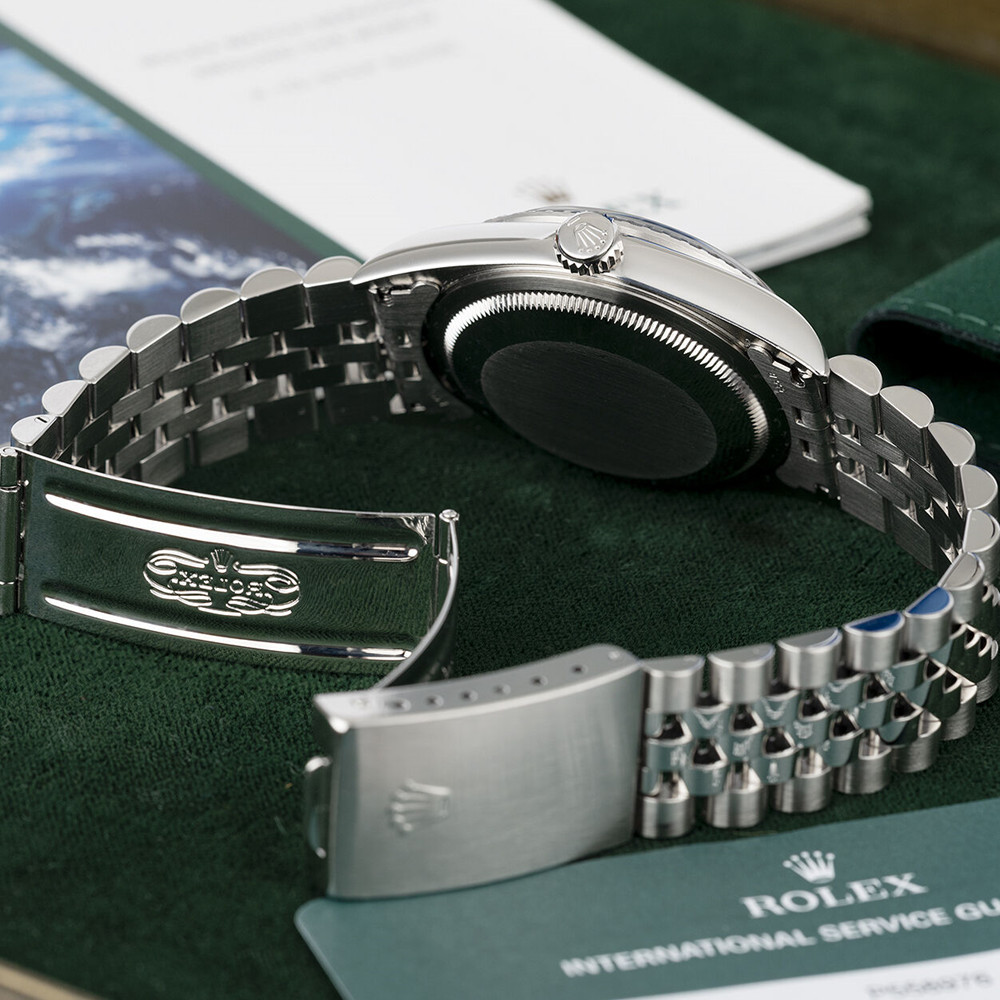 Rolex Datejust White Dial 16220 - WatchesReplica.is