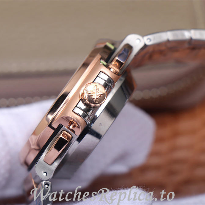 Patek Philippe Replica Nautilus 5980 Stainless steel strap 40.5MM - WatchesReplica.is