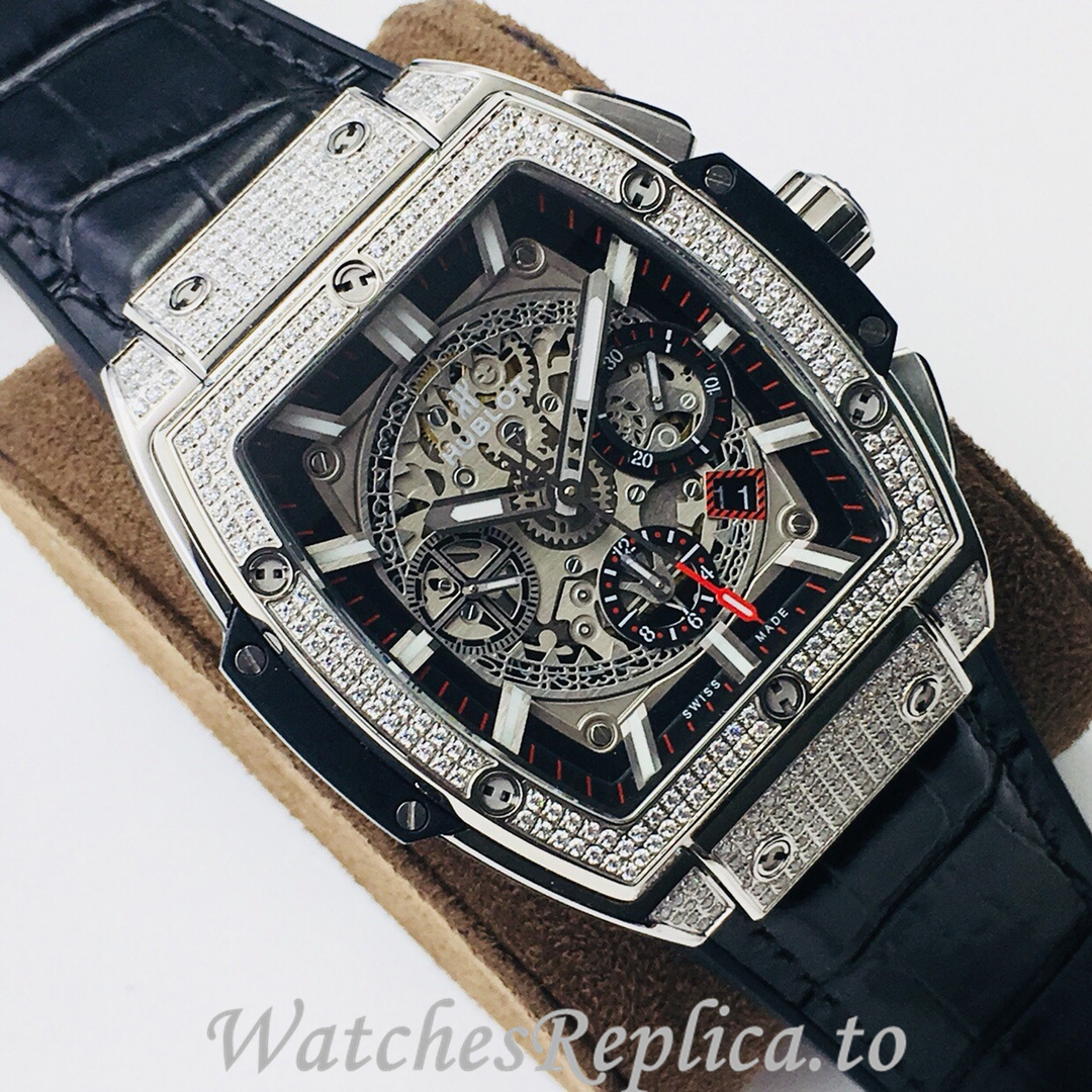 Hublot Replica SPIRIT OF BIG BANG Leather strap 42MM - WatchesReplica.is