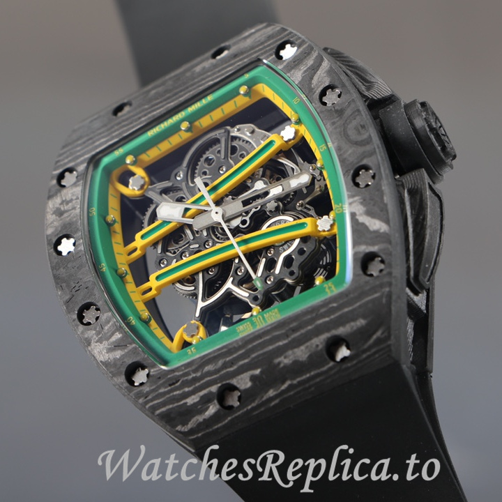 Richard Mille Replica RM61-01 Rubber strap 51MM - WatchesReplica.is