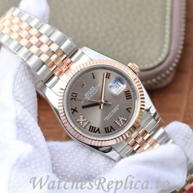 Swiss Rolex Datejust Replica 126231 Stainless steel strap 36MM - WatchesReplica.is