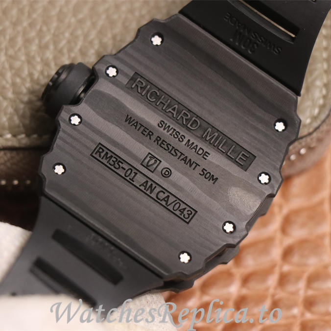 Richard Mille Replica RM035-01 Rubber strap 50MM - WatchesReplica.is