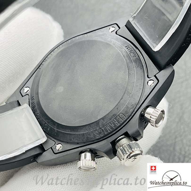 Swiss Rolex Daytona Replica Rubber strap 40MM - WatchesReplica.is