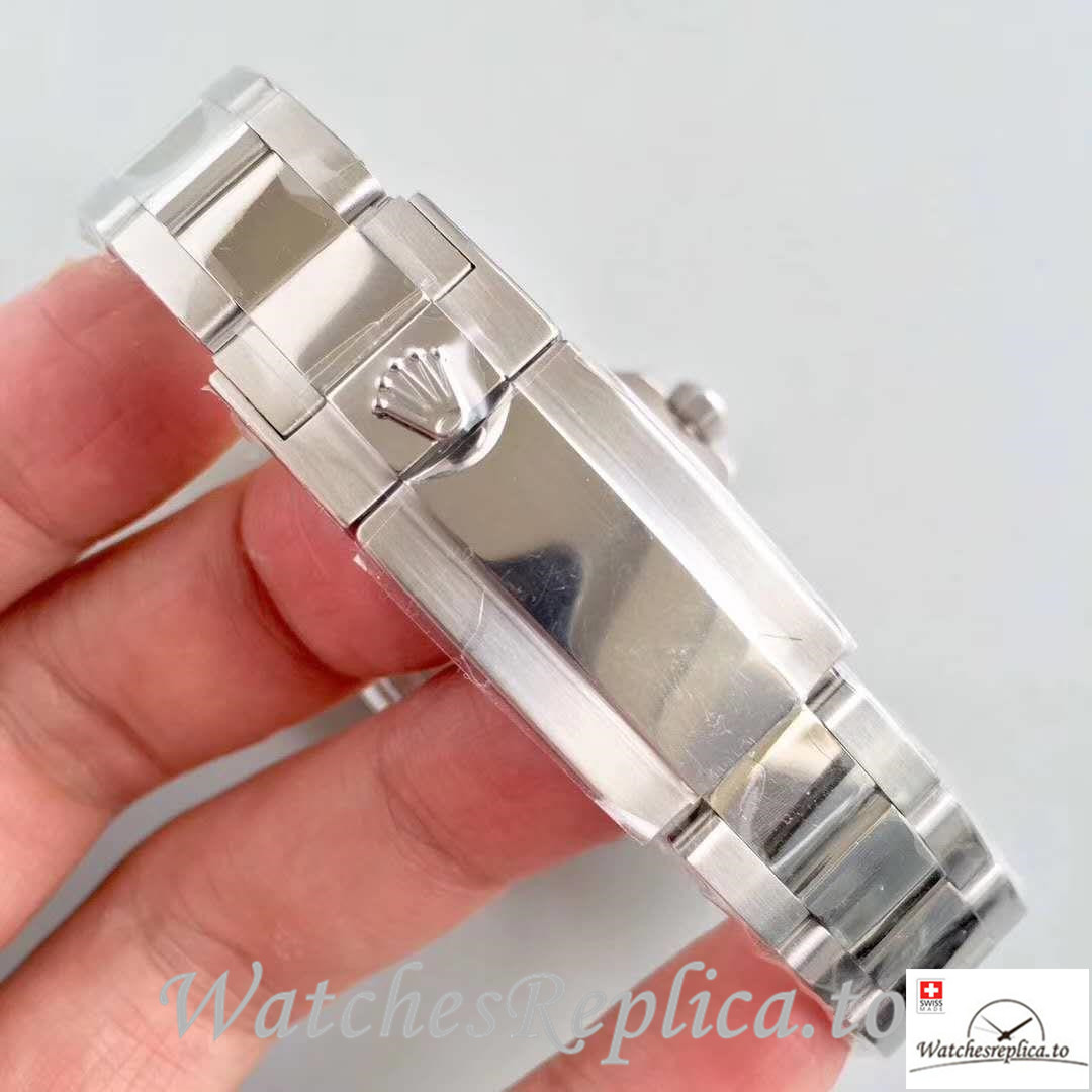 Swiss Rolex Yacht Master Replica 268622 Silver Bezel 40MM - WatchesReplica.is